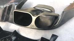 BS style  Carbon Fiber Front Bumper Lip Spoiler for Benz W213 E63 AMG 2017 - 2019