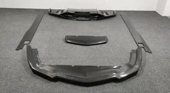 DC style  carbon fiber rear diffuser for Lamborghini LP700 rear bumper lip