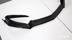 R style car front lip bumper spoiler Carbon fiber front bumper lip for AMG GT GTS