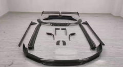 carbon fiber front lip side skirts rear diffuser  wing for 911 992