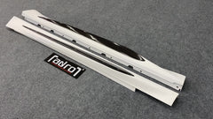 Quadrifoglio style carbon fiber body kit side skirt for Romeo Giulia