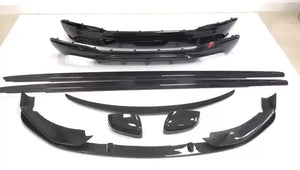 MP style carbon fiber car bumpers body kit front lip for 5series G30