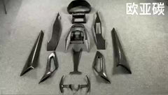 Dry carbon fiber interior decoration and shift paddles for LP700 LP720 LP750