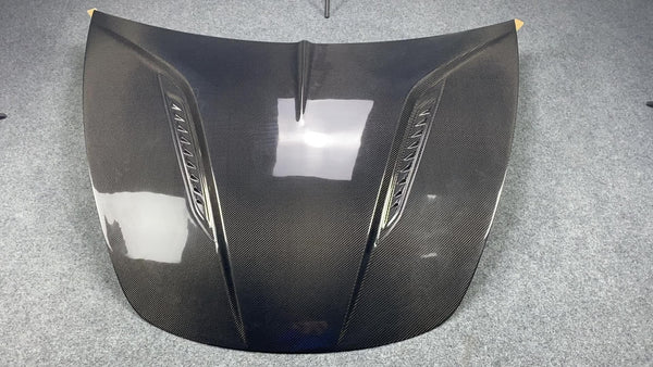 RPMtesla`S Supplier Carbon fiber hood tesla Model 3 v1 design hood