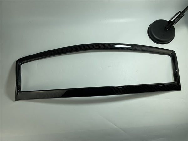 Q60 carbon fiber overlay grille dry carbon