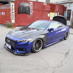 infiniti Q60 carbon fiber vent fenders perfect fitment