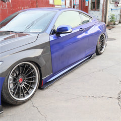 infiniti Q60 carbon fiber vent fenders perfect fitment