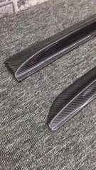 carbon fiber PSM style side skirts for W205 C63 AMG 15+