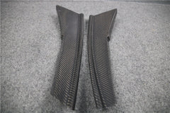Carbon fiber front bumper canards for E92 M3 GT4 front lip