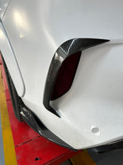 dry carbon Rear bumper vent for F95 X5M