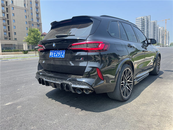MANHART dry carbon rear diffuser for f95 x5m f96 x6m